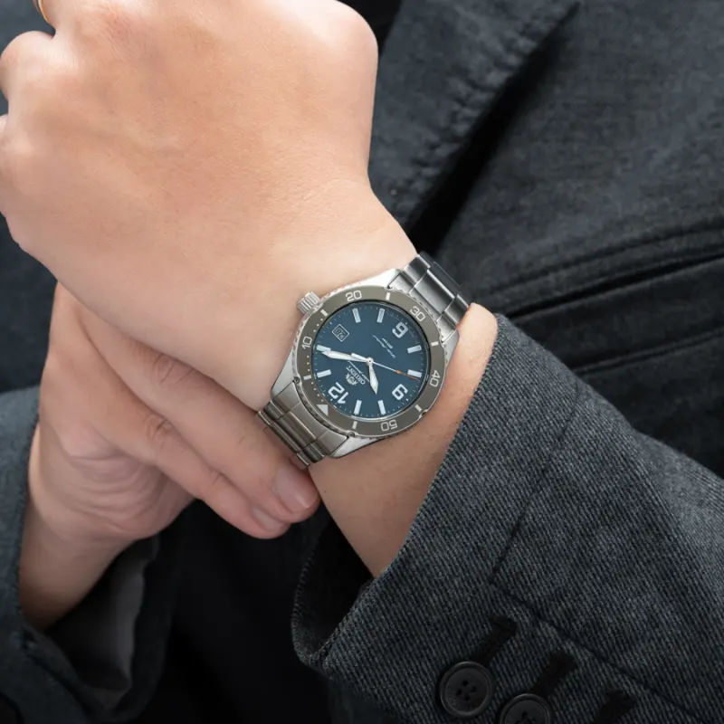 Orient Sports Solar Diver Blue Dial Men's Watch- RA-WJ0002L